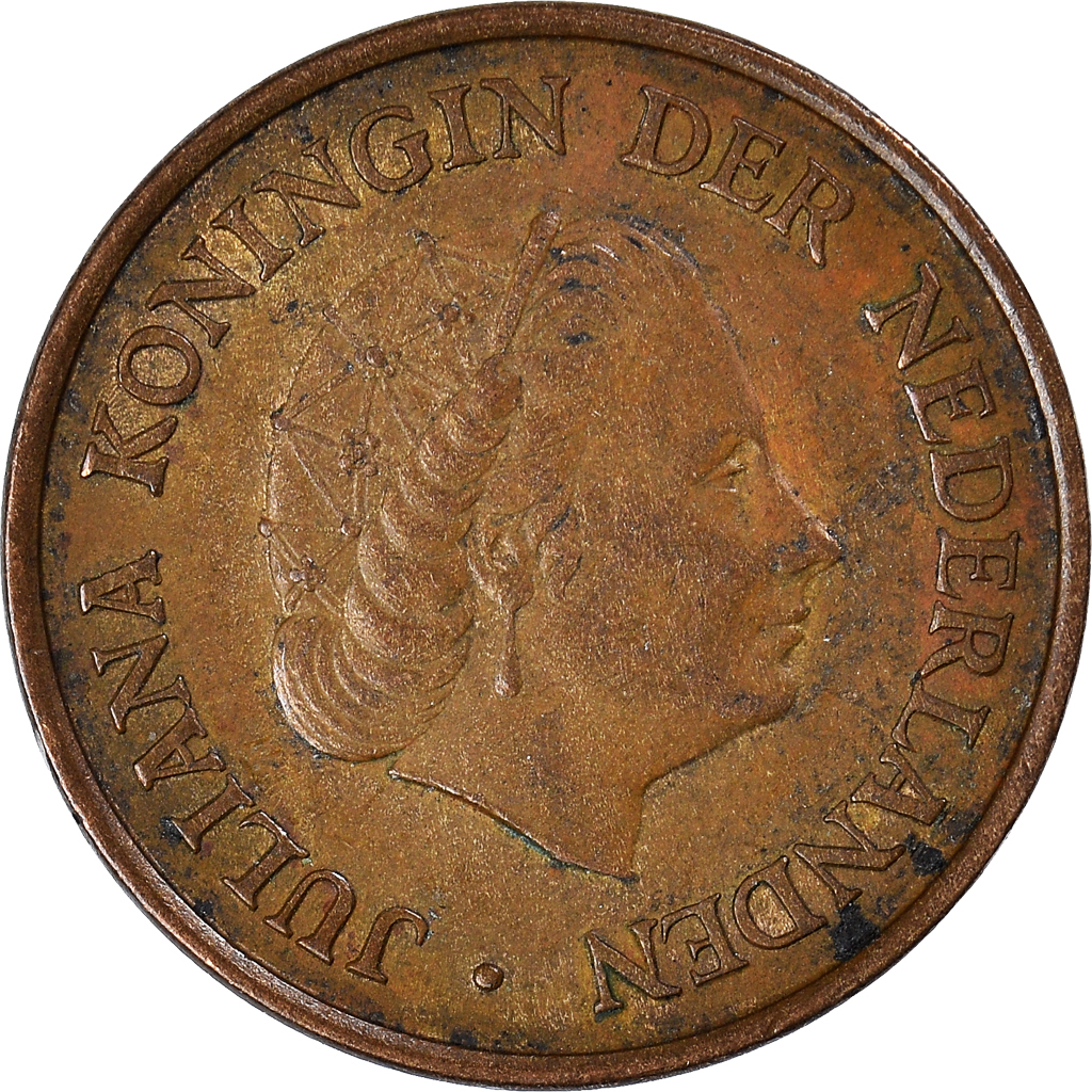 Moneda, Países Bajos, 5 Cents, 1964