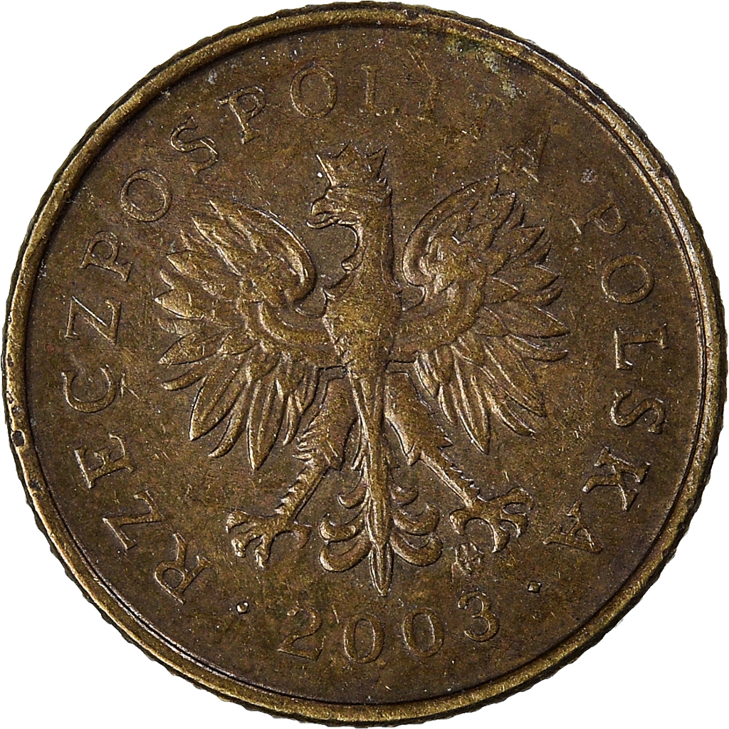 Moneda, Polonia, Grosz, 2003