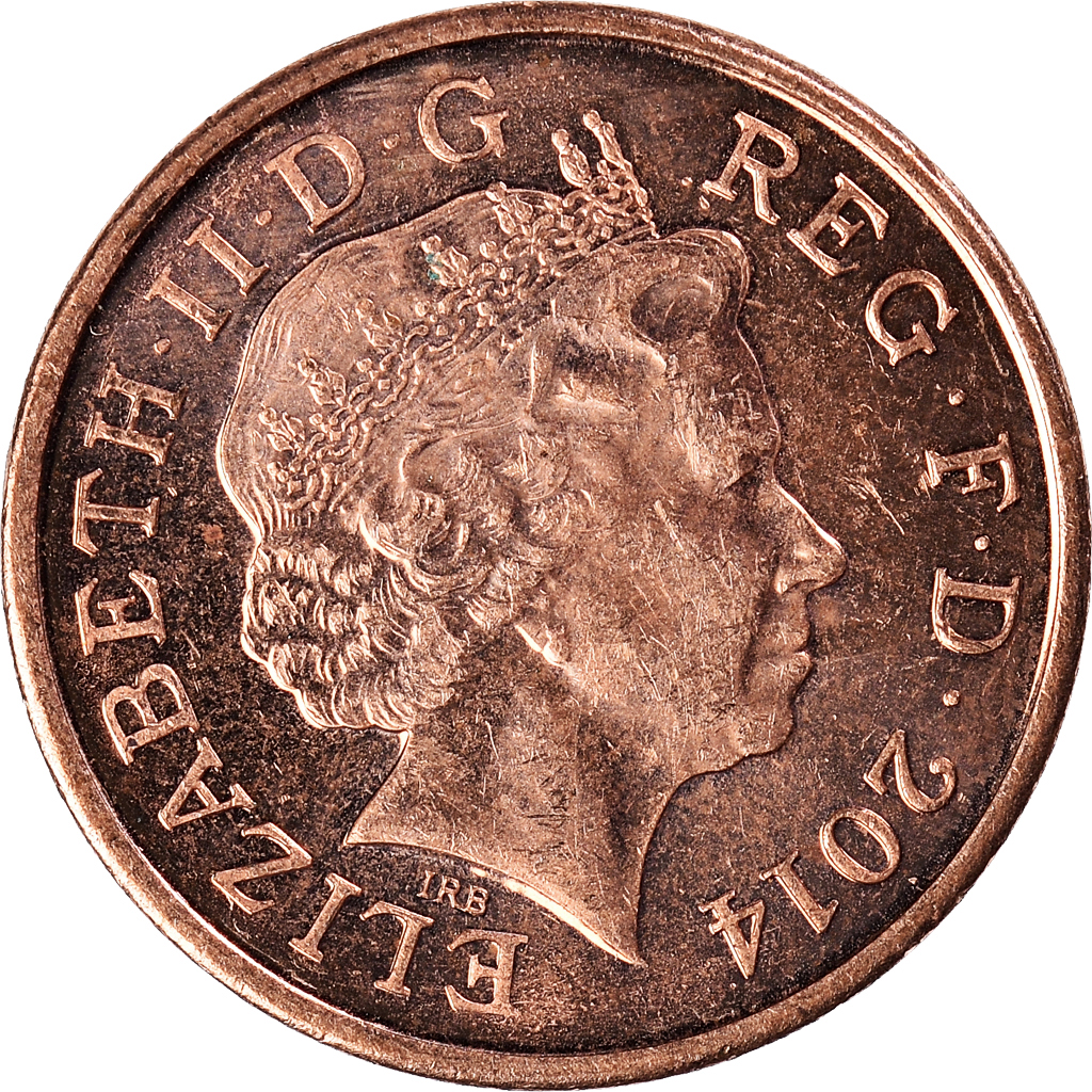 Moneda, Gran Bretaña, Penny, 2014