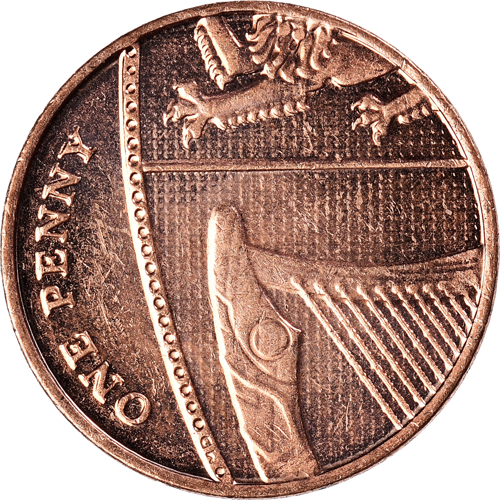 Moneda, Gran Bretaña, Penny, 2014