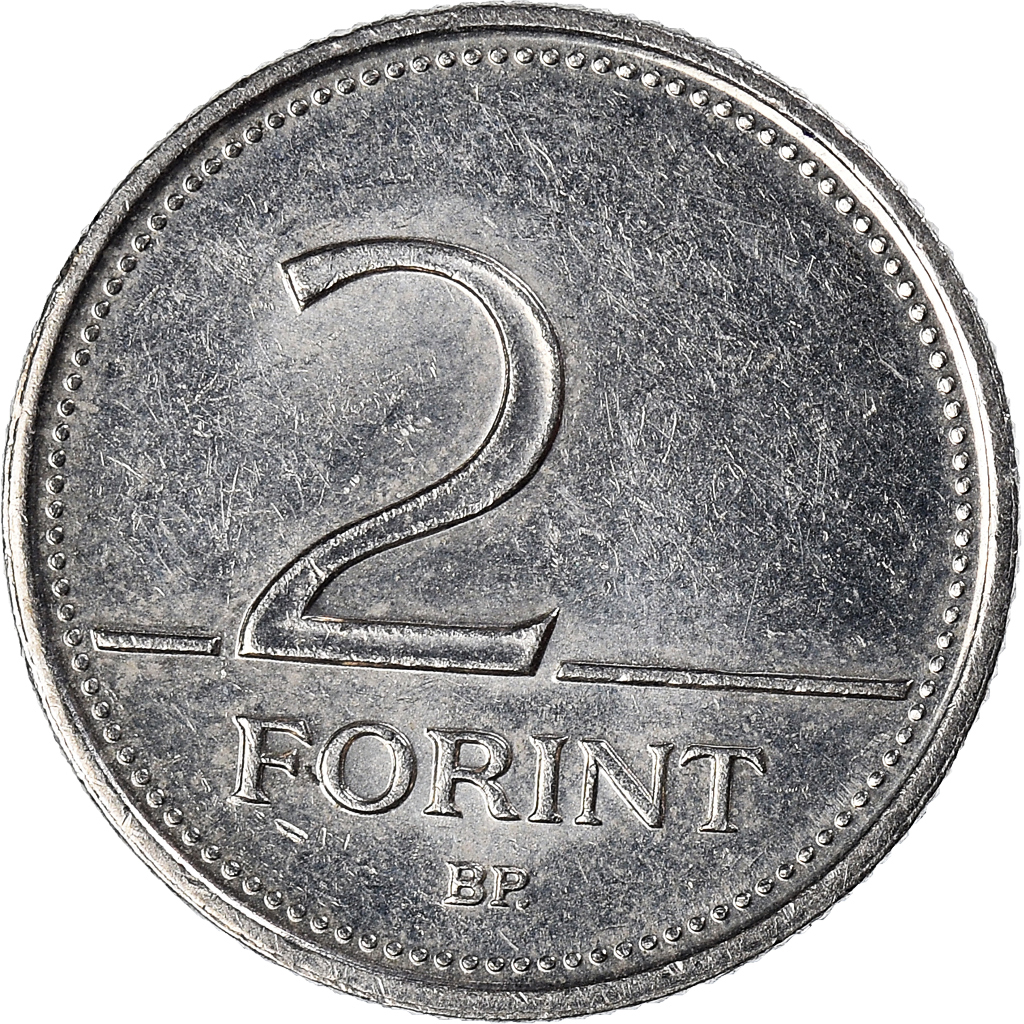Moneda, Hungría, 2 Forint, 2004