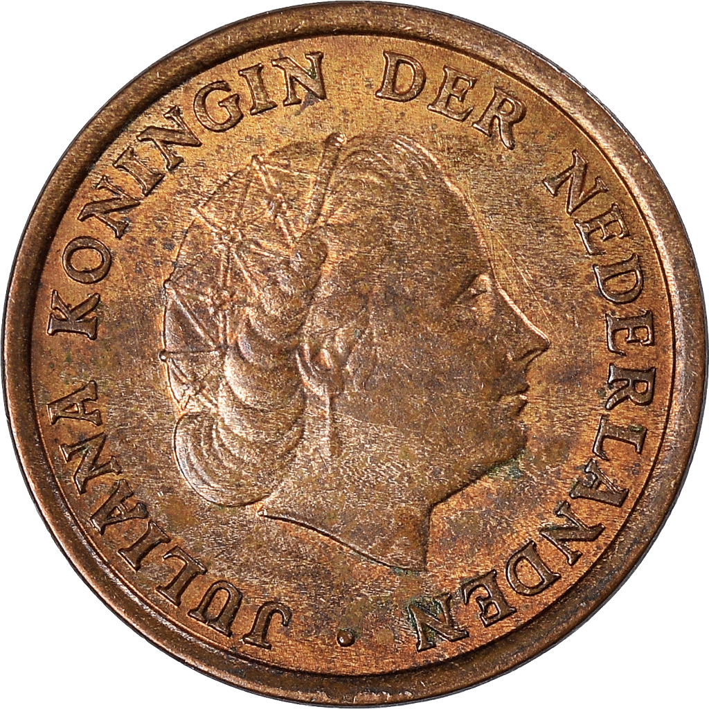 Moneda, Países Bajos, Cent, 1963