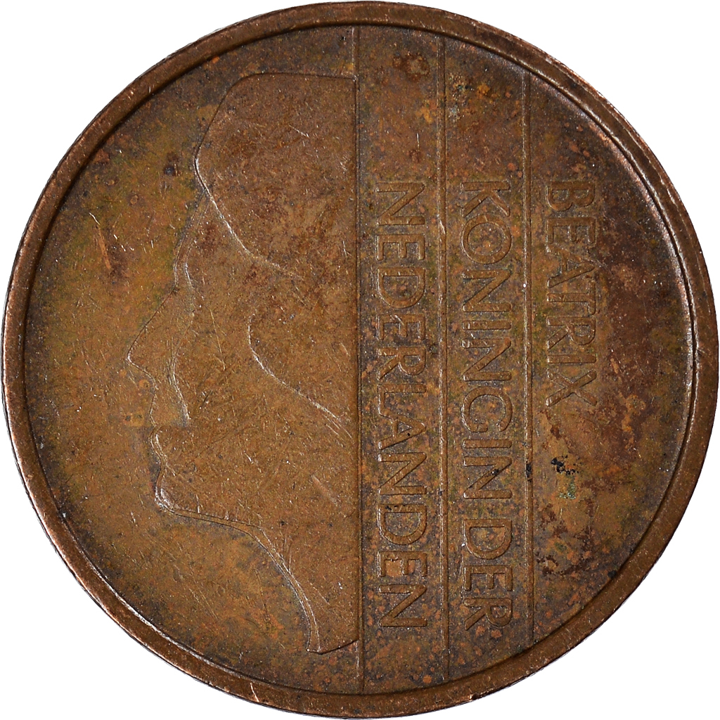Moneda, Países Bajos, 5 Cents, 1987