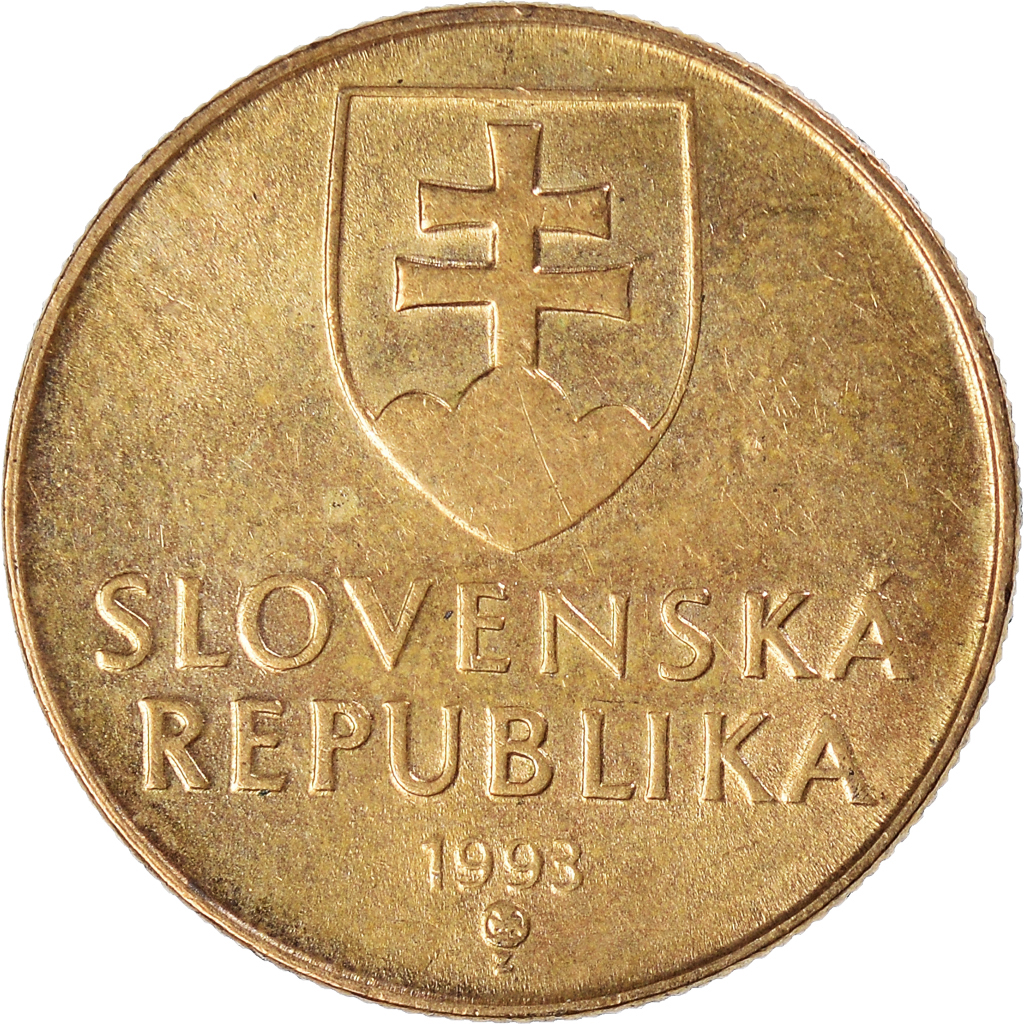 Moneda, Eslovaquia, Koruna, 1993