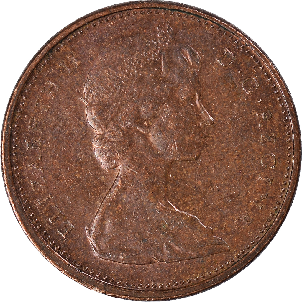 Moneda, Canadá, Cent, 1972