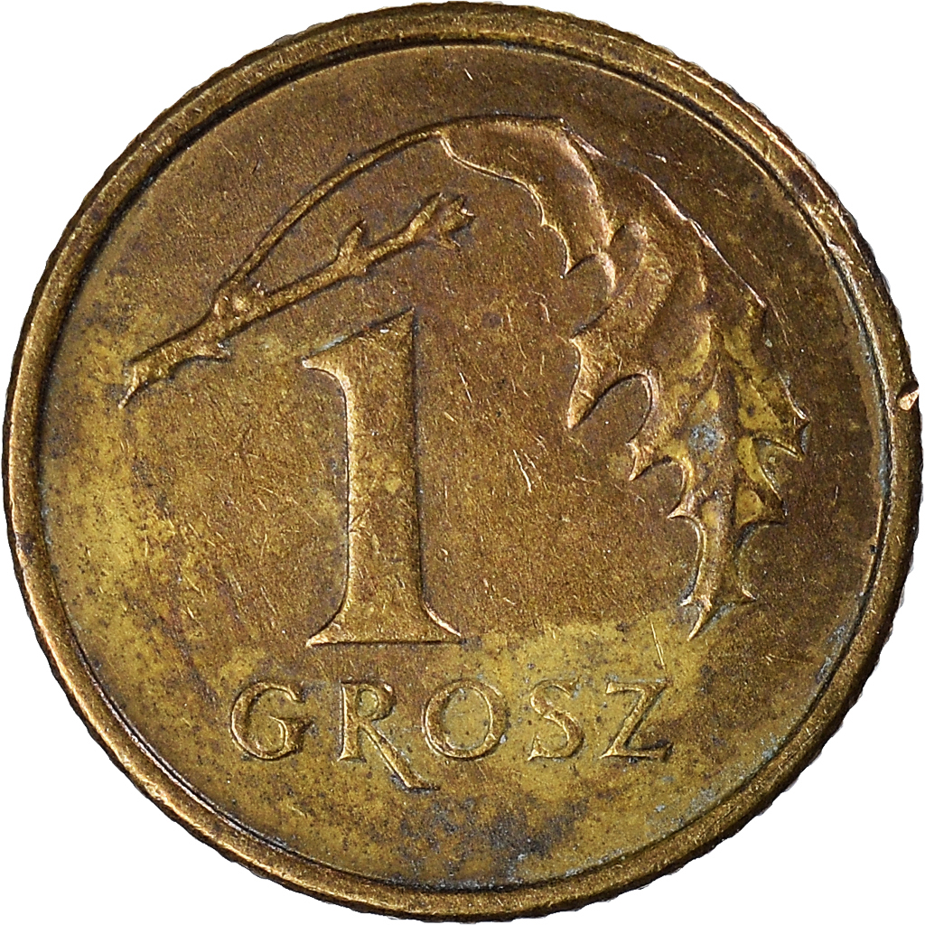 Moneda, Polonia, Grosz, 2007