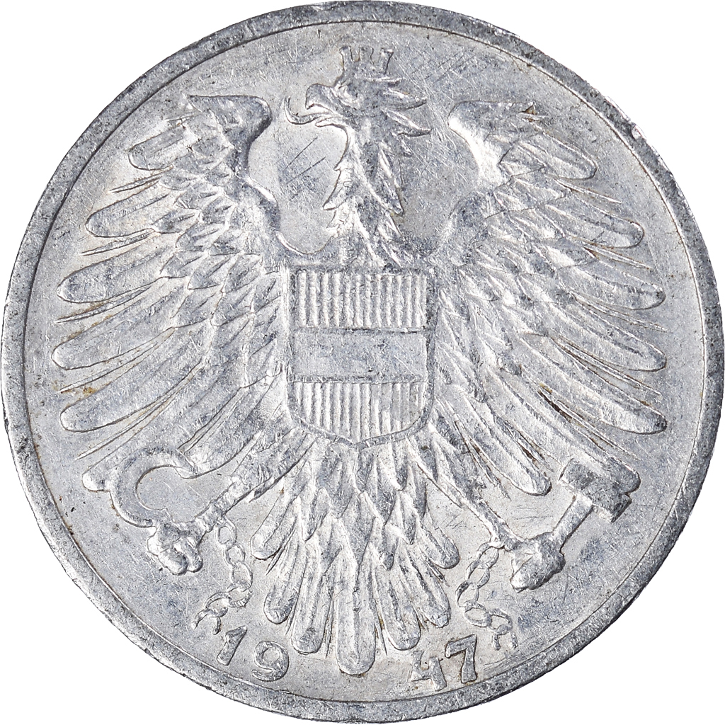 Moneda, Austria, Schilling, 1947