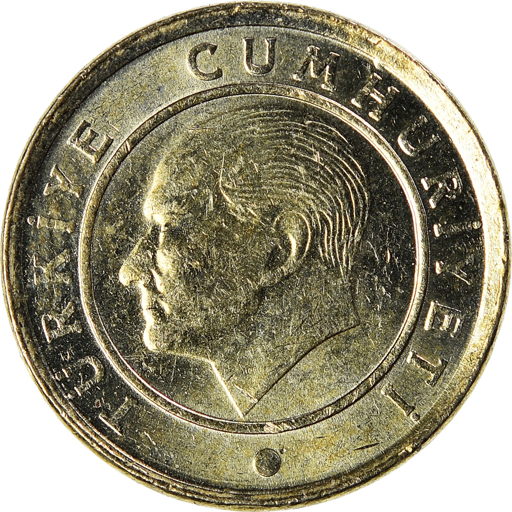Moneda, Turquía, 10 Kurus, 2015