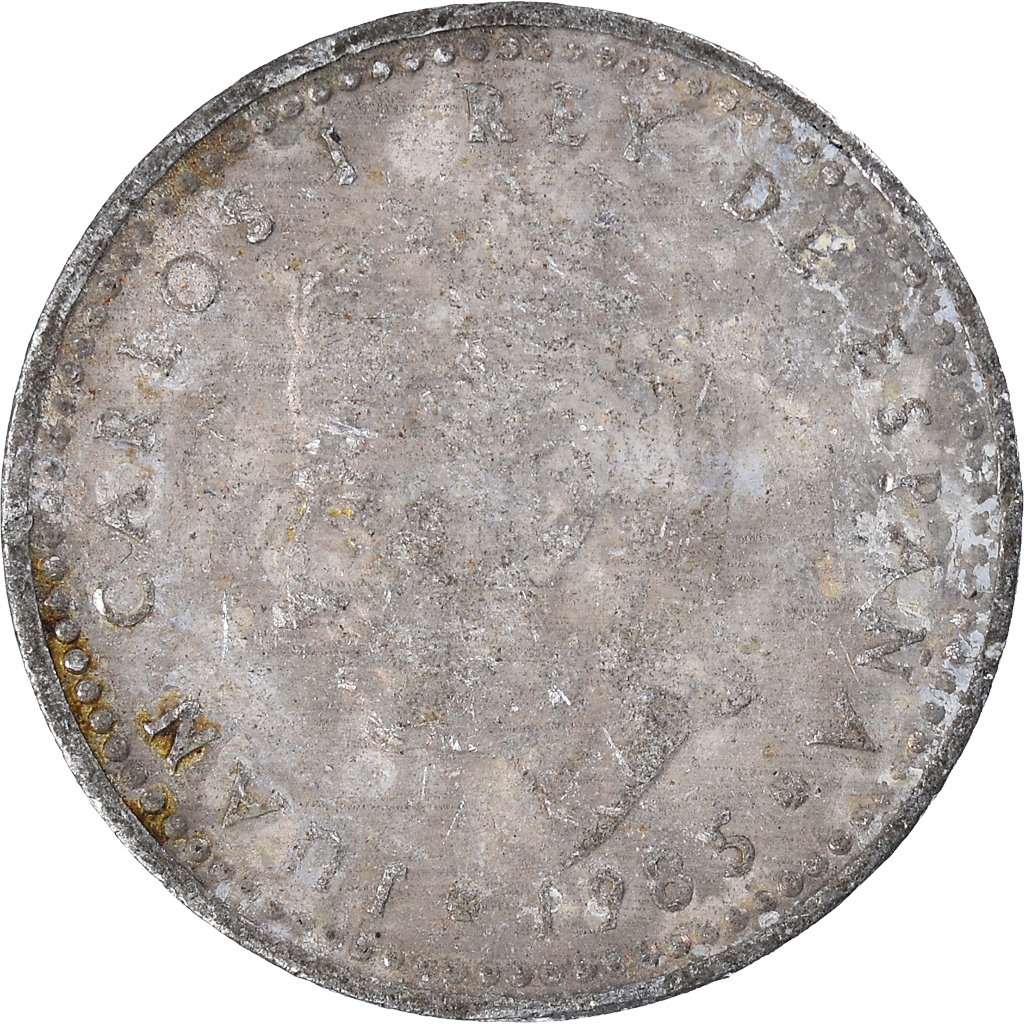 Moneda, España, Peseta, 1985