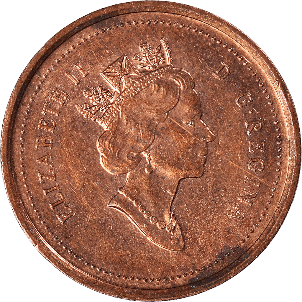 Moneda, Canadá, Cent, 1999