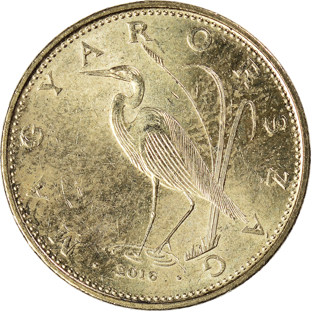 Moneda, Hungría, 5 Forint, 2016