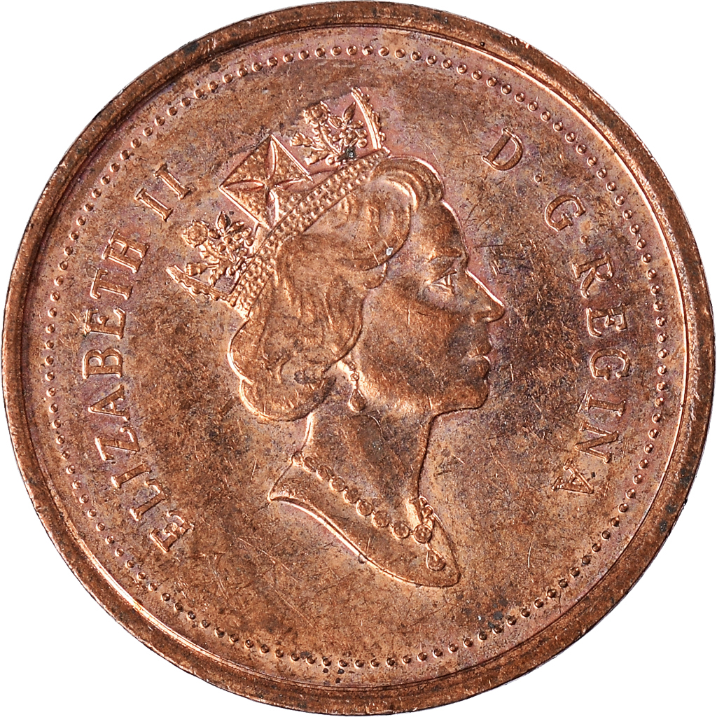 Moneda, Canadá, Cent, 1997