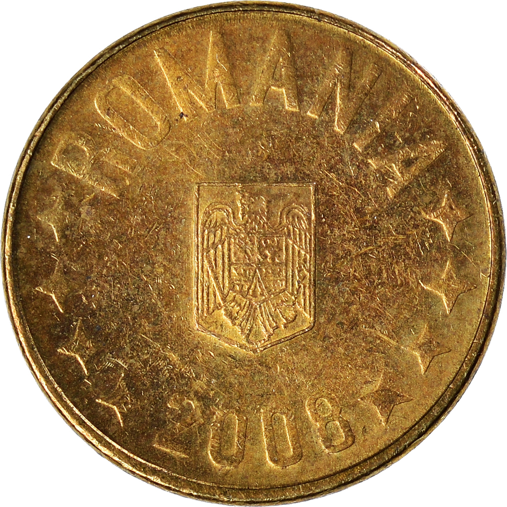 Moneda, Rumanía, Ban, 2008