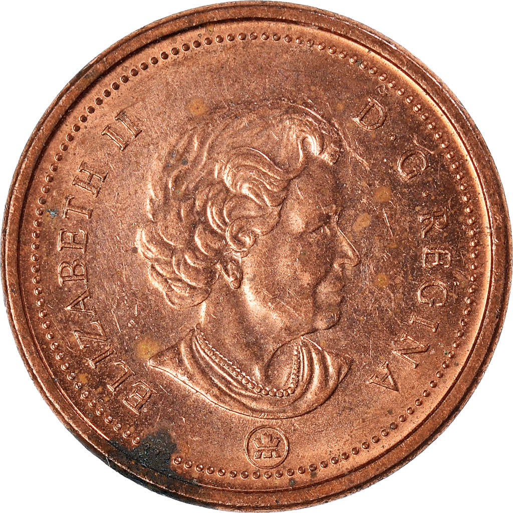 Moneda, Canadá, Cent, 2007