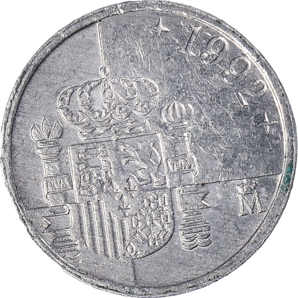 Moneda, España, Peseta, 1992