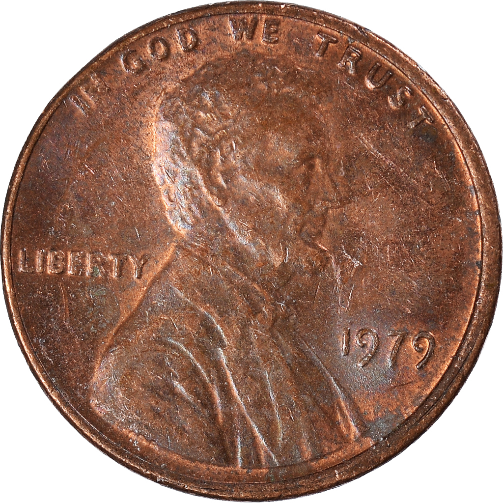 Moneda, Estados Unidos, Cent, 1979