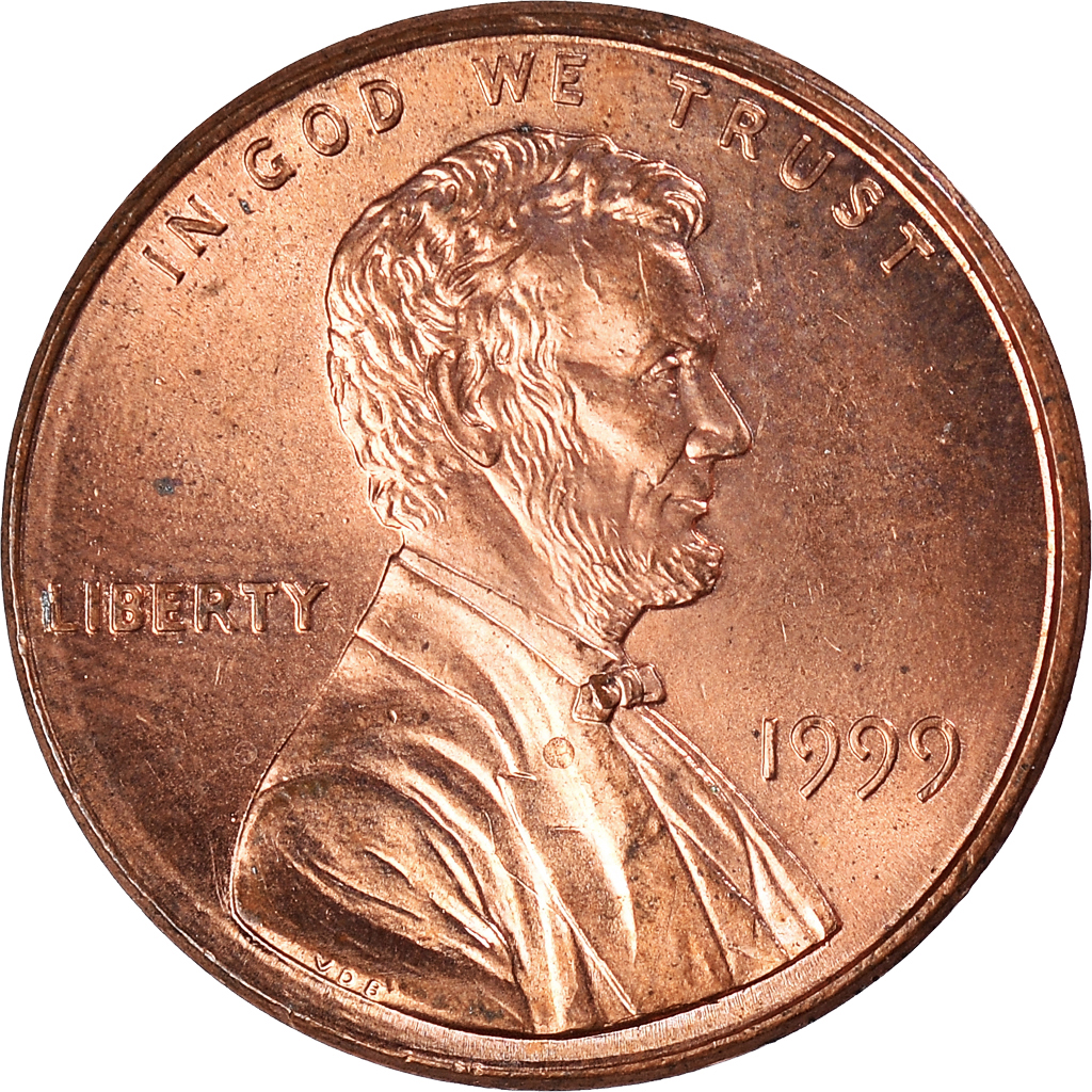 Moneda, Estados Unidos, Cent, 1999