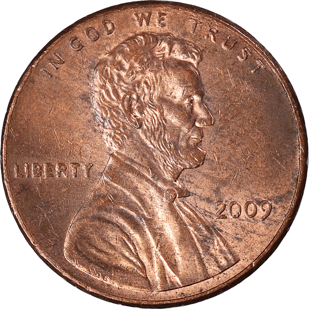 Moneda, Estados Unidos, Cent, 2009