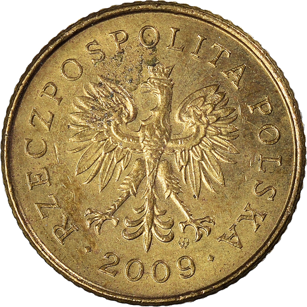Moneda, Polonia, Grosz, 2009