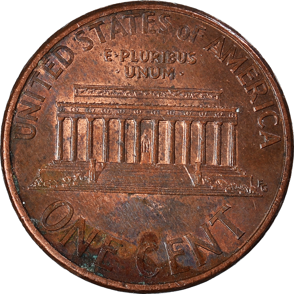 Moneda, Estados Unidos, Cent, 1998