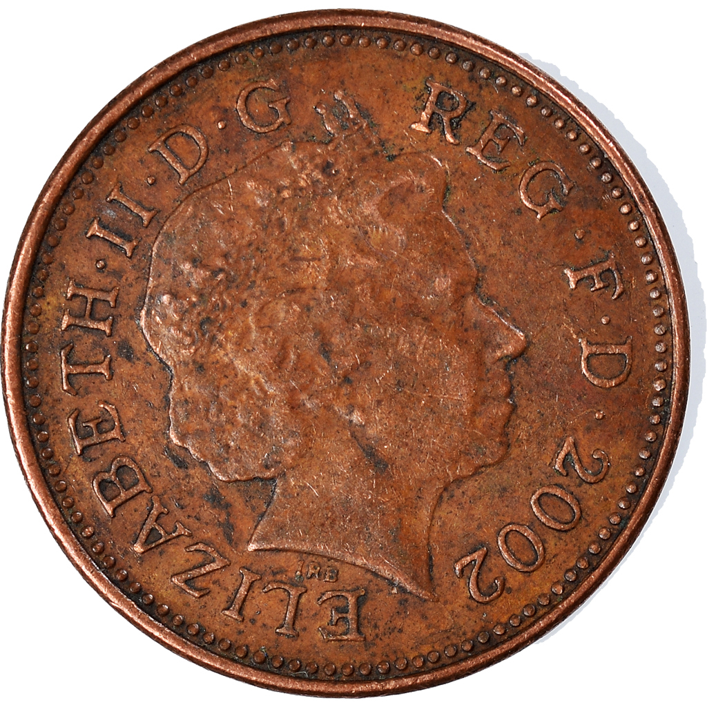 Moneda, Gran Bretaña, 2002