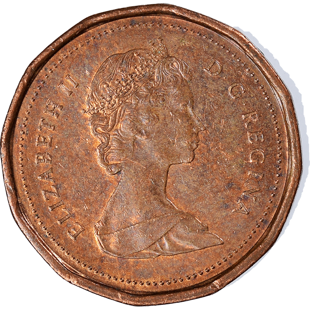 Moneda, Canadá, Cent, 1988