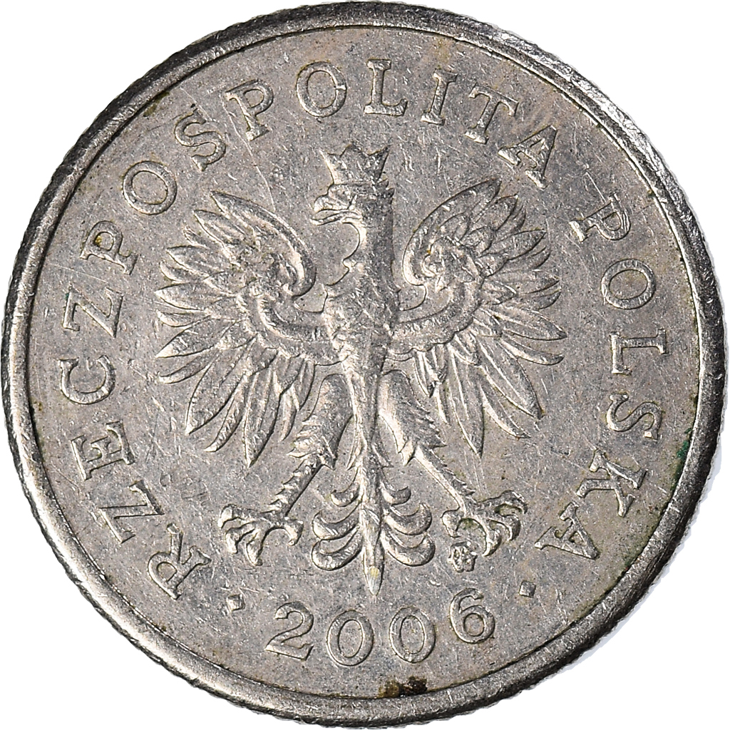 Moneda, Polonia, 20 Groszy, 2006