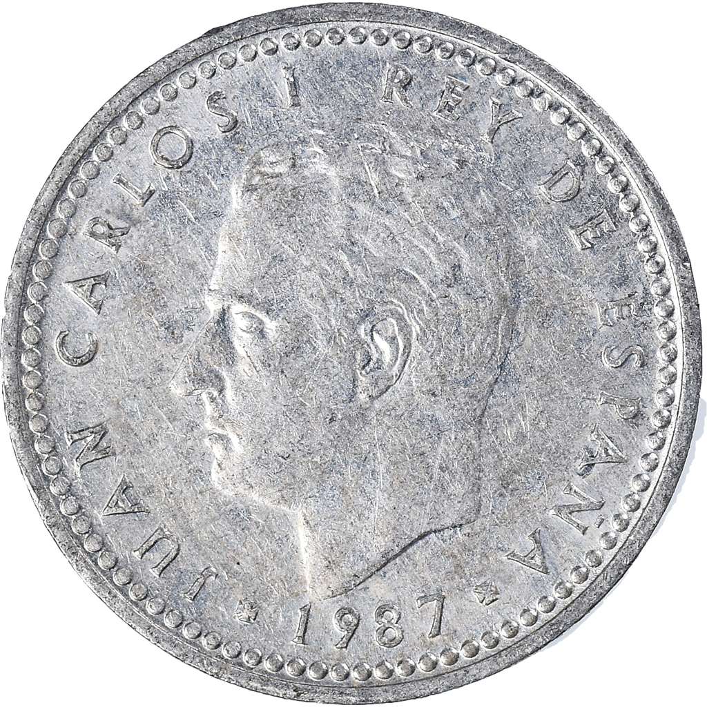 Moneda, España, Peseta, 1987