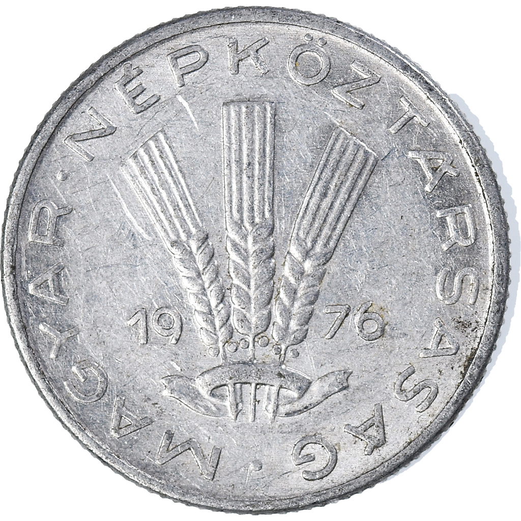 Moneda, Hungría, 20 Fillér, 1976