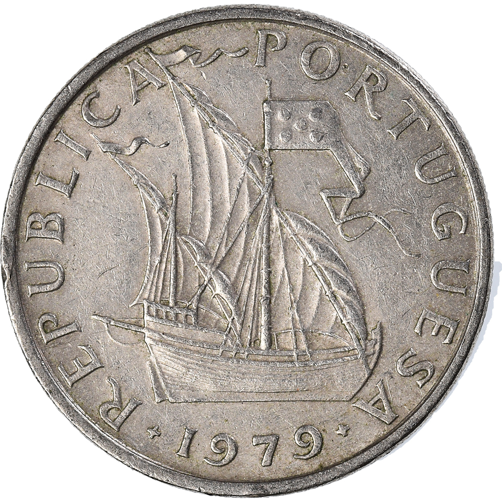 Moneda, Portugal, 5 Escudos, 1979