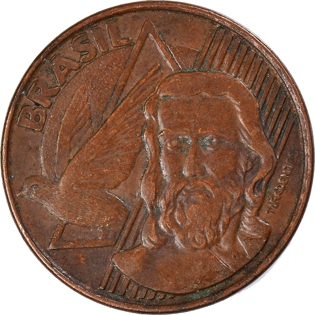 Moneda, Brasil, 5 Centavos, 2005
