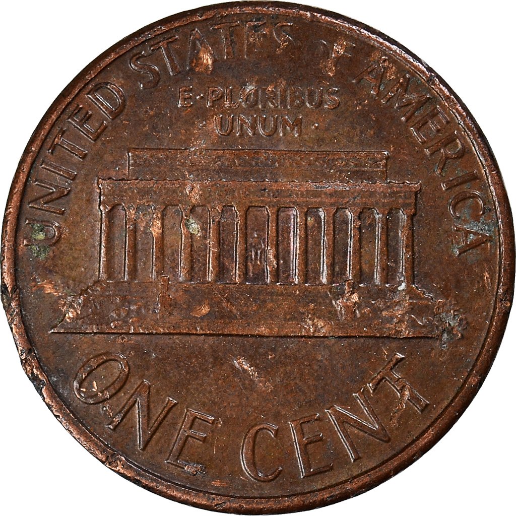 Moneda, Estados Unidos, Cent, 1988