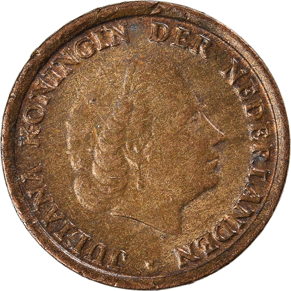 Moneda, Países Bajos, Cent, 1955