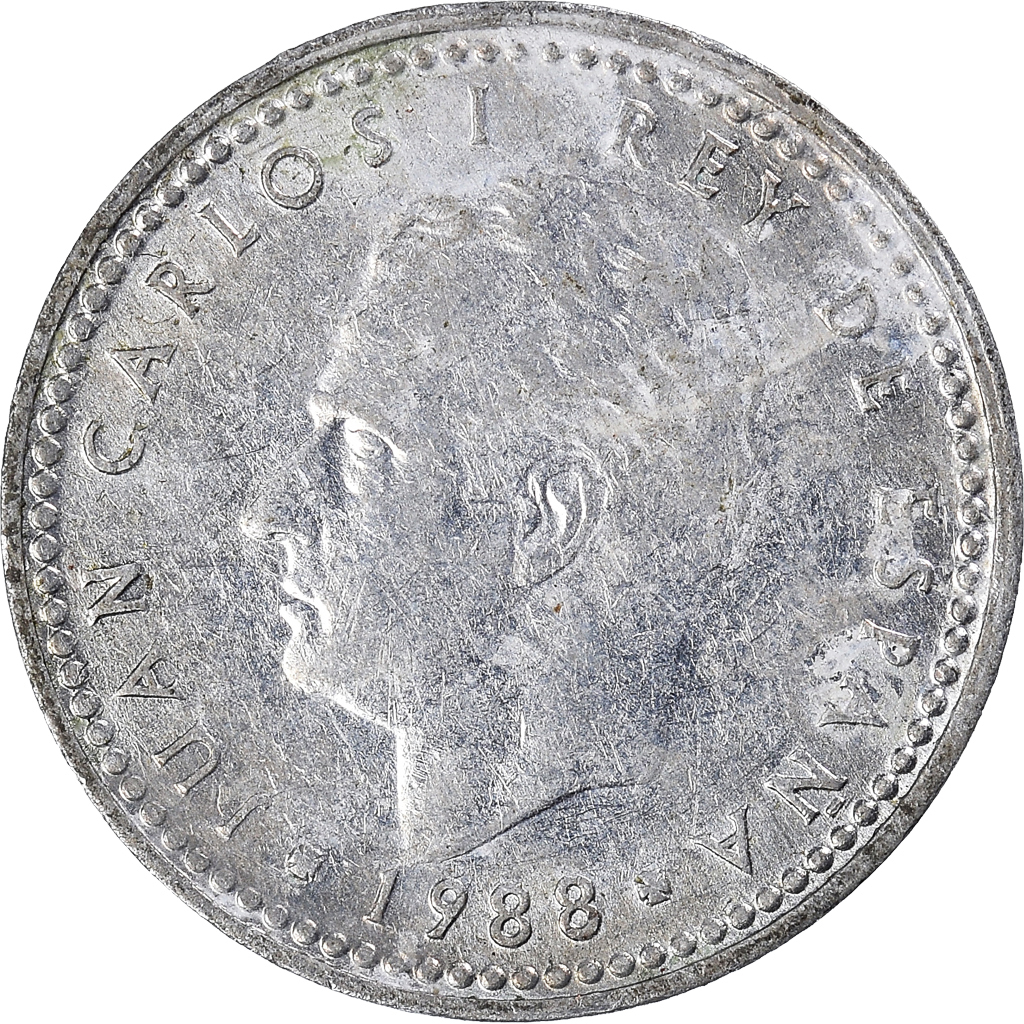 Moneda, España, Peseta, 1988