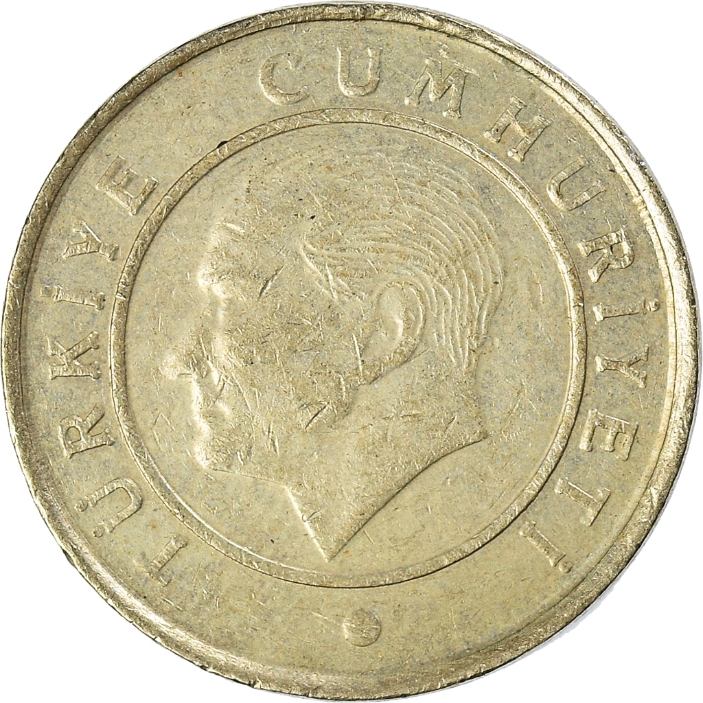 Moneda, Turquía, 5 Kurus, 2009