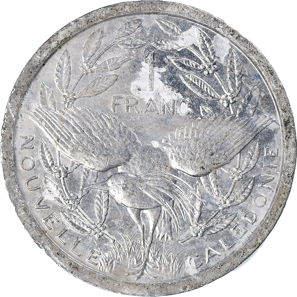 Moneda, Nueva Caledonia, Franc, 1983