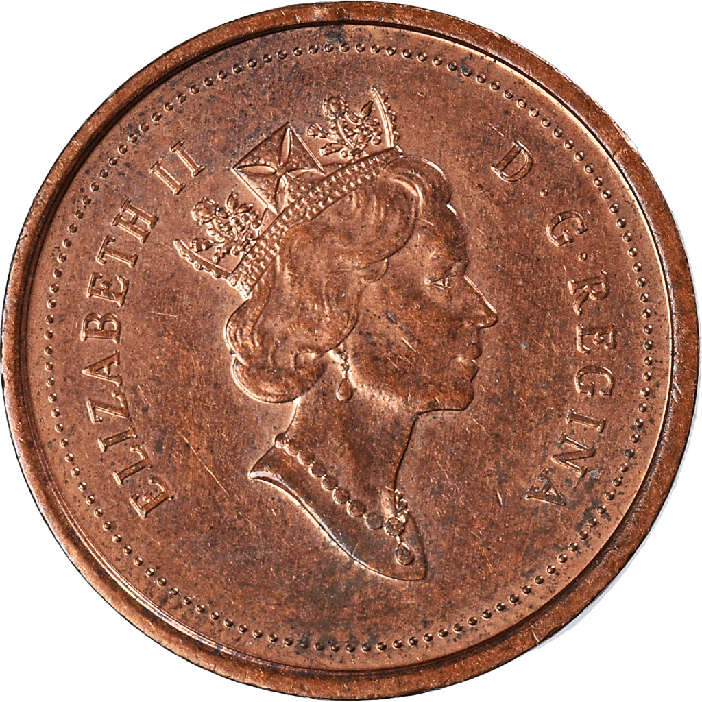 Moneda, Canadá, Cent, 2001