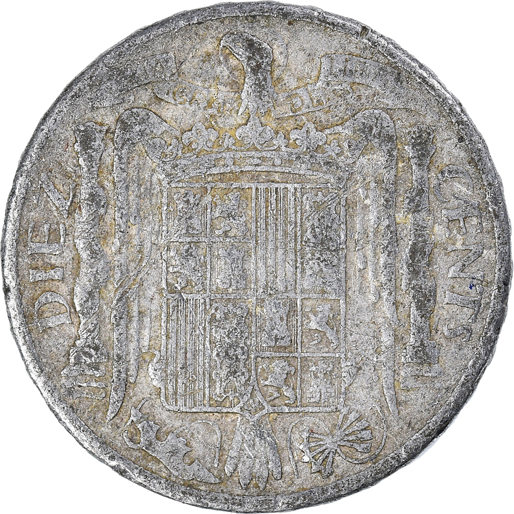 Moneda, España, 10 Centimos, 1953