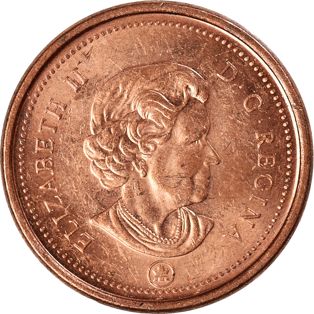 Moneda, Canadá, Cent, 2009