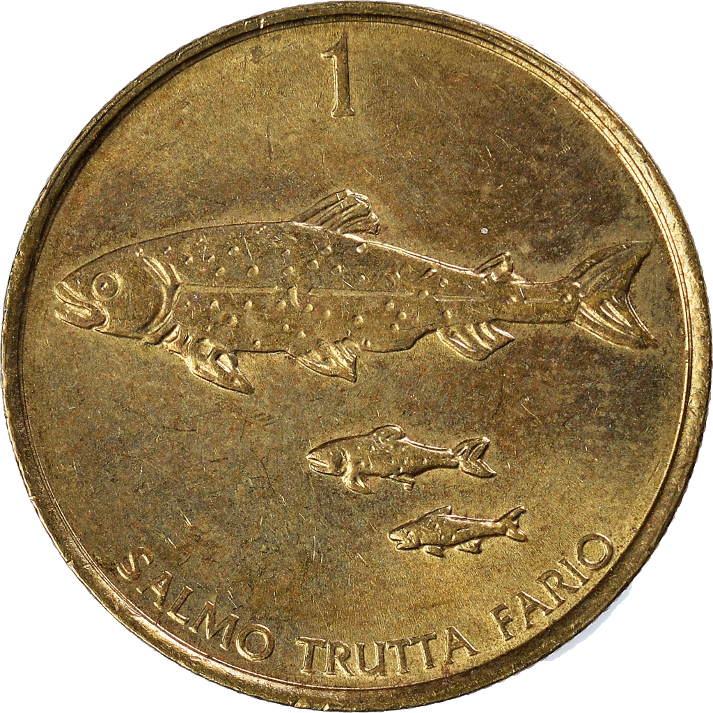 Moneda, Eslovenia, Tolar, 2001