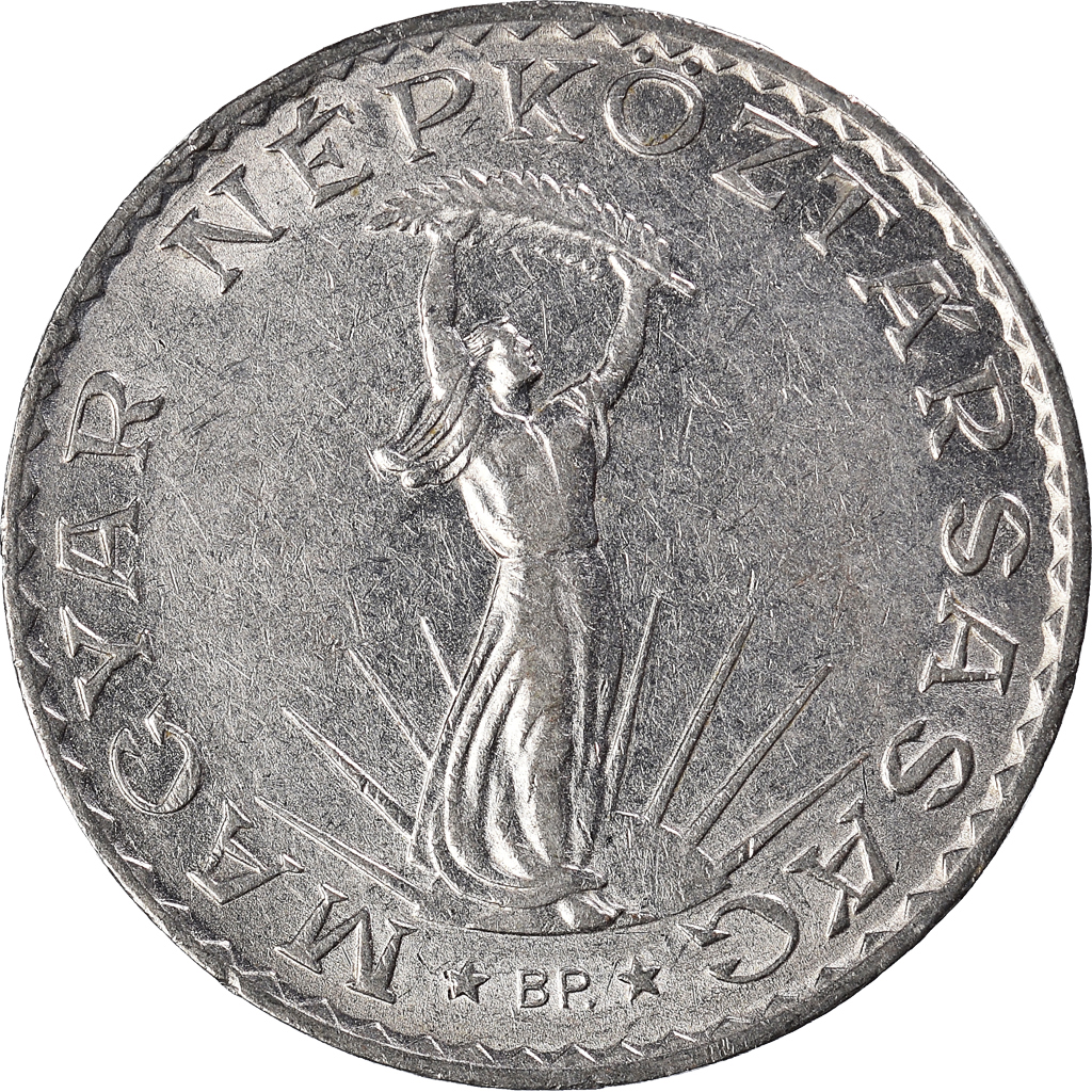 Moneda, Hungría, 10 Forint, 1972