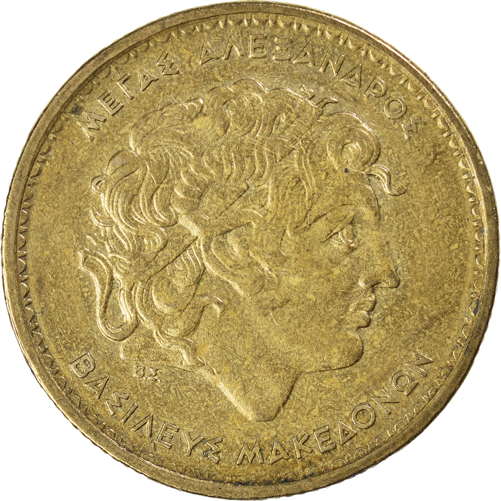 Moneda, Grecia, 100 Drachmes, 1990