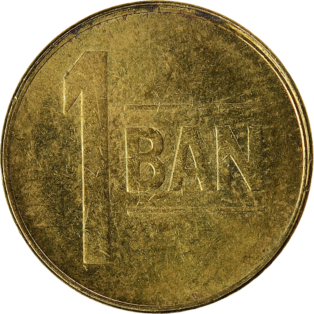 Moneda, Rumanía, Ban, 2010