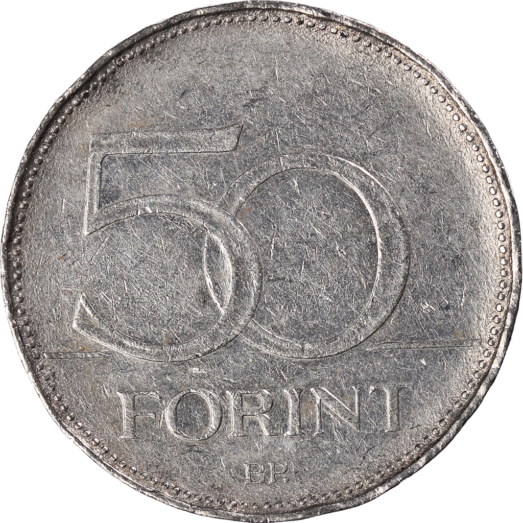Moneda, Hungría, 50 Forint, 2006