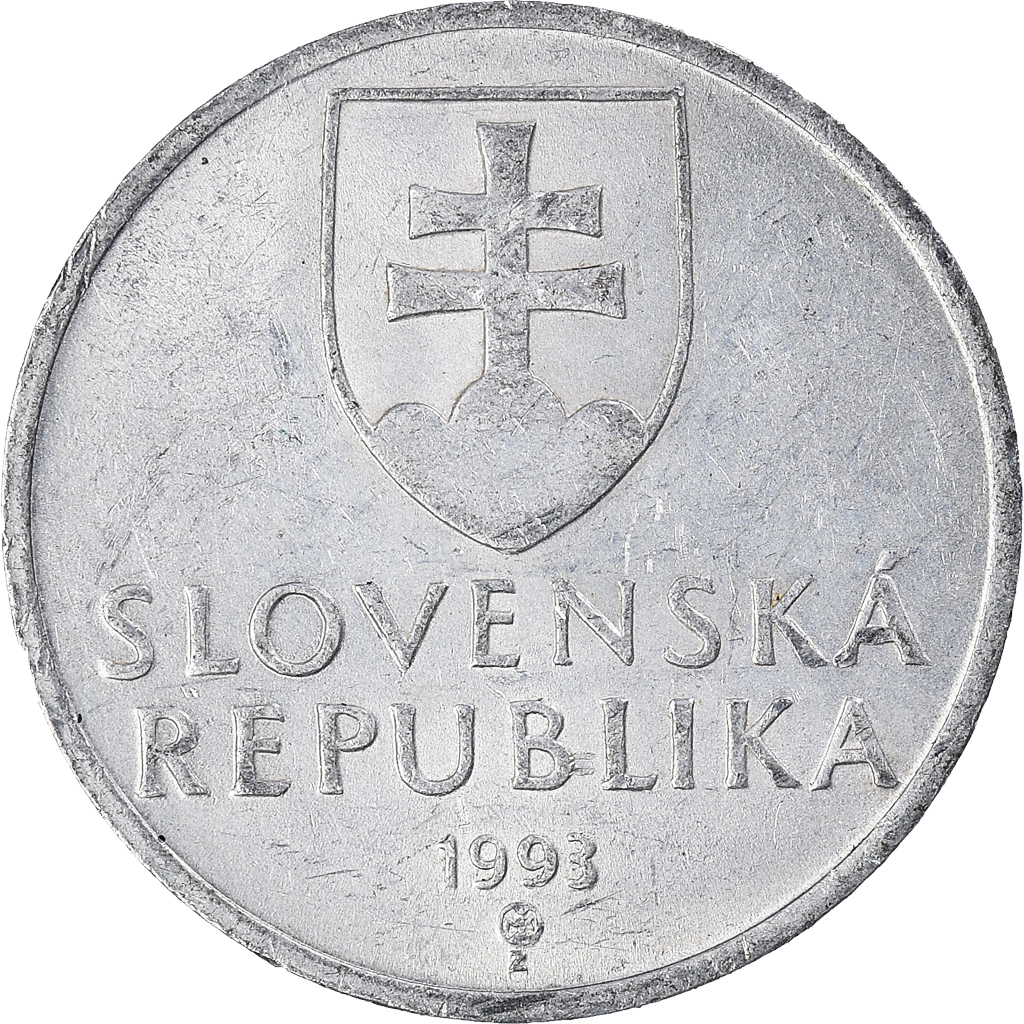 Moneda, Eslovaquia, 50 Halierov, 1993