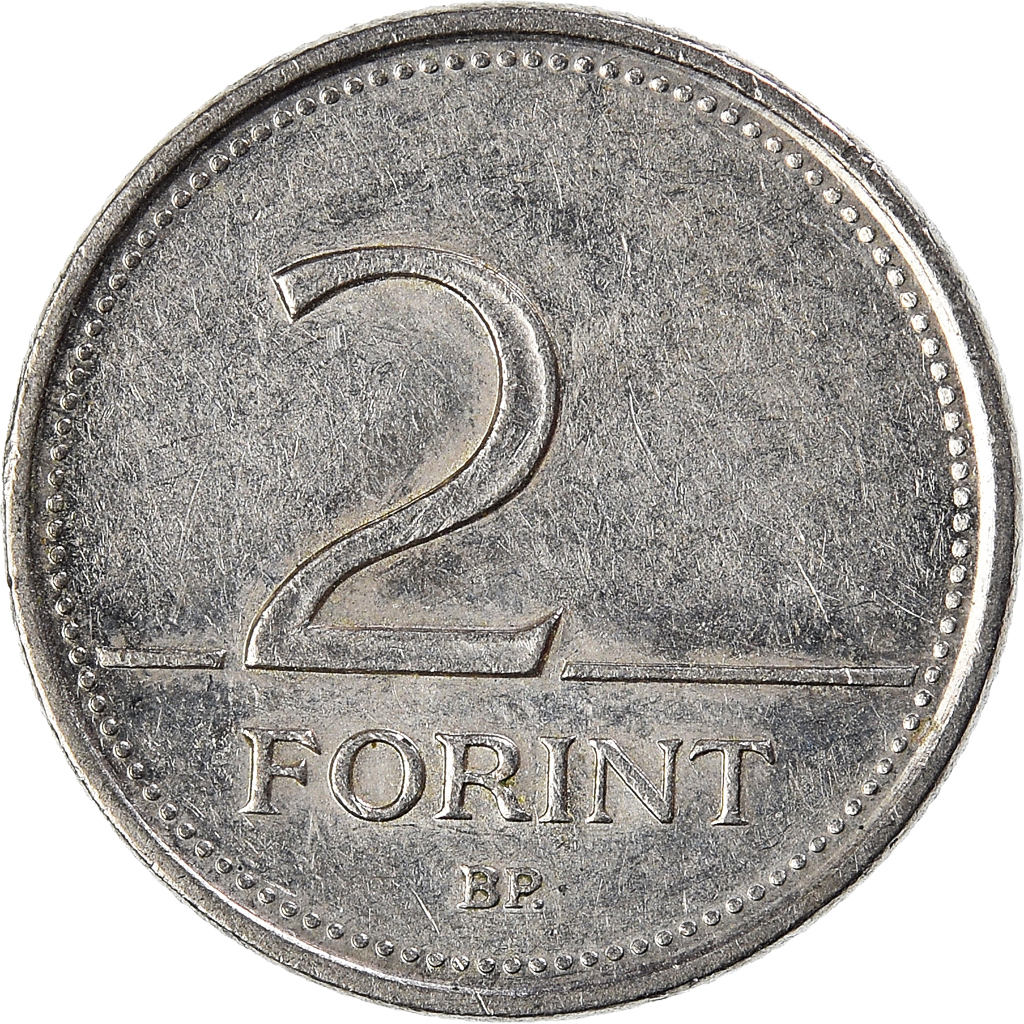 Moneda, Hungría, 2 Forint, 1997