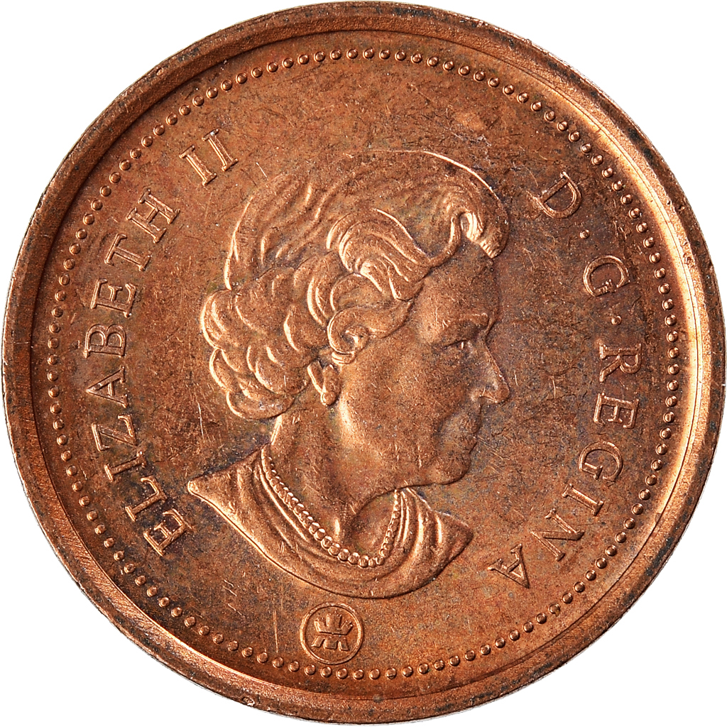 Moneda, Canadá, Cent, 2010