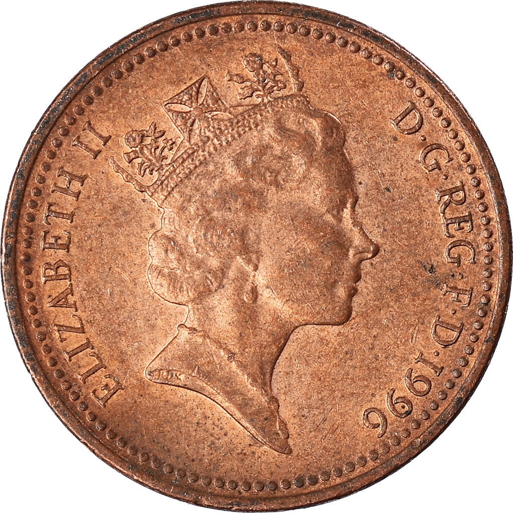 Moneda, Gran Bretaña, Penny, 1996