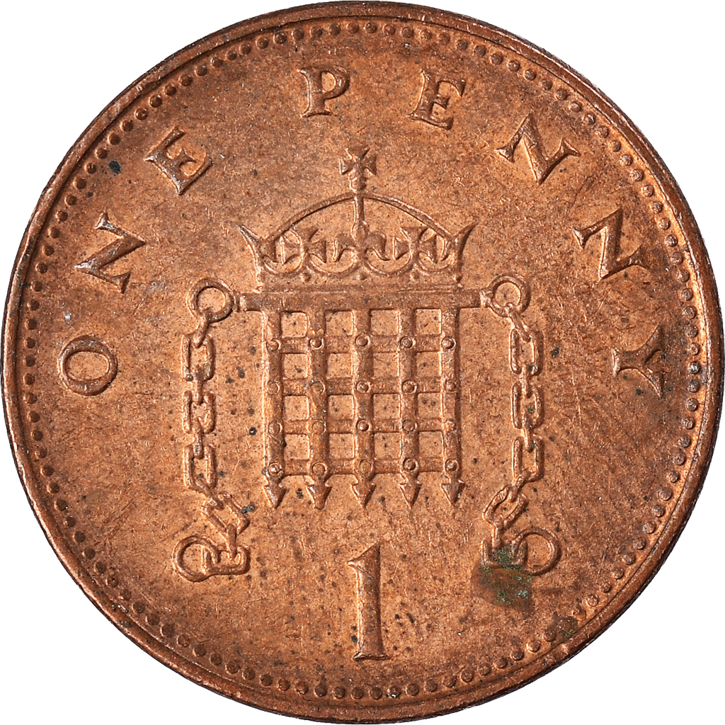 Moneda, Gran Bretaña, Penny, 1996