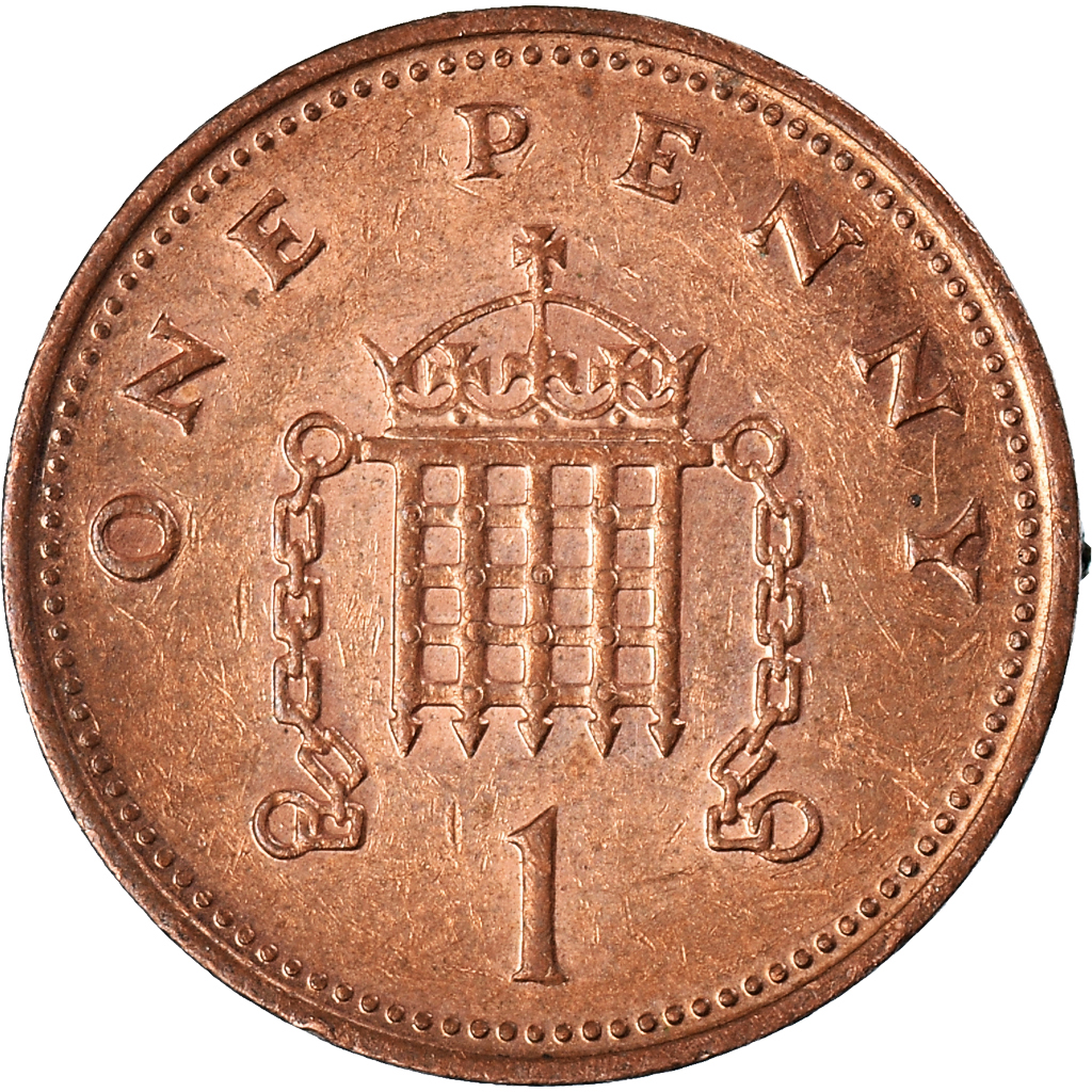 Moneda, Gran Bretaña, Penny, 2001